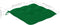 vidaXL - Stoelkussens - 2 - st - 40x40x7 - cm - oxford - stof - groen