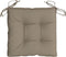 vidaXL - Stoelkussens - 2 - st - 40x40x7 - cm - oxford - stof - taupe