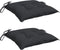 vidaXL - Stoelkussens - 2 - st - 40x40x7 - cm - oxford - stof - zwart