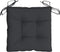 vidaXL - Stoelkussens - 2 - st - 40x40x7 - cm - oxford - stof - zwart