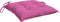 vidaXL - Stoelkussens - 2 - st - 40x40x7 - cm - stof - roze