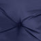 vidaXL - Stoelkussens - 2 - st - 50x50x7 - cm - oxford - stof - marineblauw
