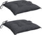 vidaXL - Stoelkussens - 2 - st - 50x50x7 - cm - oxford - stof - antracietkleurig