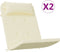 vidaXL - Stoelkussens - 2 - st - Adirondack - oxford - stof - crèmekleurig