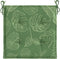 vidaXL - Stoelkussens - 2 - st - bladpatroon - 40x40x3 - cm - stof