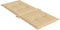 vidaXL - Stoelkussens - 2 - st - hoge - rug - 120x50x4 - cm - stof - gemêleerd - beige