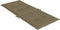vidaXL - Stoelkussens - 2 - st - hoge - rug - 120x50x4 - cm - stof - gemêleerd - taupe