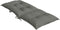 vidaXL - Stoelkussens - 2 - st - hoge - rug - 120x50x7 - cm - stof - donkergrijs