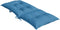 vidaXL - Stoelkussens - 2 - st - hoge - rug - 120x50x7 - cm - stof - gemêleerd - blauw