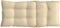 vidaXL - Stoelkussens - 2 - st - hoge - rug - oxford - stof - beige