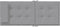 vidaXL - Stoelkussens - 2 - st - hoge - rug - oxford - stof - grijs