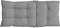 vidaXL - Stoelkussens - 2 - st - hoge - rug - oxford - stof - grijs