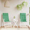 vidaXL - Stoelkussens - 2 - st - hoge - rug - oxford - stof - groen