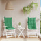vidaXL - Stoelkussens - 2 - st - hoge - rug - oxford - stof - groen