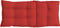 vidaXL - Stoelkussens - 2 - st - hoge - rug - oxford - stof - rood