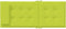 vidaXL - Stoelkussens - 2 - st - hoge - rug - oxford - stof - heldergroen