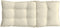 vidaXL - Stoelkussens - 2 - st - hoge - rug - oxford - stof - crèmekleurig