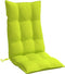 vidaXL - Stoelkussens - 2 - st - hoge - rug - oxford - stof - heldergroen