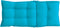 vidaXL - Stoelkussens - 2 - st - hoge - rug - oxford - stof - turquoise