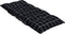 vidaXL - Stoelkussens - 2 - st - hoge - rug - ruitpatroon - oxford - stof - zwart