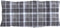 vidaXL - Stoelkussens - 2 - st - hoge - rug - ruitpatroon - oxford - stof - grijs