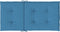 vidaXL - Stoelkussens - 2 - st - lage - rug - 100x50x4 - cm - stof - gemêleerd - blauw