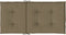 vidaXL - Stoelkussens - 2 - st - lage - rug - 100x50x4 - cm - stof - gemêleerd - taupe
