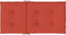 vidaXL - Stoelkussens - 2 - st - lage - rug - 100x50x4 - cm - stof - gemêleerd - rood