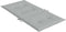 vidaXL - Stoelkussens - 2 - st - lage - rug - 100x50x4 - cm - stof - lichtgrijs