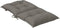 vidaXL - Stoelkussens - 2 - st - lage - rug - 100x50x7 - cm - stof - donkergrijs