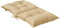 vidaXL - Stoelkussens - 2 - st - lage - rug - 100x50x7 - cm - stof - gemêleerd - beige