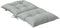 vidaXL - Stoelkussens - 2 - st - lage - rug - 100x50x7 - cm - stof - lichtgrijs