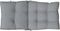 vidaXL - Stoelkussens - 2 - st - lage - rug - oxford - stof - grijs