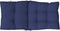 vidaXL - Stoelkussens - 2 - st - lage - rug - oxford - stof - marineblauw