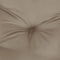 vidaXL - Stoelkussens - 2 - st - lage - rug - oxford - stof - taupe