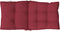 vidaXL - Stoelkussens - 2 - st - lage - rug - oxford - stof - wijnrood