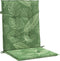 vidaXL - Stoelkussens - 2 - st - lage - rug - stof - bladpatroon