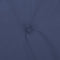 vidaXL - Stoelkussens - 2 - st - lage - rug - stof - marineblauw