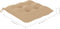 vidaXL - Stoelkussens - 4 - st - 40x40x7 - cm - oxford - stof - beige