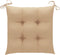 vidaXL - Stoelkussens - 4 - st - 40x40x7 - cm - oxford - stof - beige