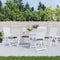 vidaXL - Stoelkussens - 4 - st - 40x40x7 - cm - oxford - stof - grijs