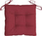 vidaXL - Stoelkussens - 4 - st - 40x40x7 - cm - oxford - stof - wijnrood