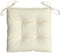 vidaXL - Stoelkussens - 4 - st - 40x40x7 - cm - oxford - stof - crèmewit