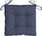 vidaXL - Stoelkussens - 4 - st - 40x40x7 - cm - oxford - stof - marineblauw