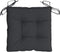 vidaXL - Stoelkussens - 4 - st - 40x40x7 - cm - oxford - stof - zwart