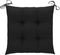 vidaXL - Stoelkussens - 4 - st - 40x40x7 - cm - oxford - stof - zwart