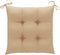 vidaXL - Stoelkussens - 4 - st - 50x50x7 - cm - oxford - stof - beige