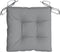 vidaXL - Stoelkussens - 4 - st - 50x50x7 - cm - oxford - stof - grijs