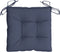 vidaXL - Stoelkussens - 4 - st - 50x50x7 - cm - oxford - stof - marineblauw