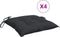 vidaXL-Stoelkussens-4-st-50x50x7-cm-oxford-stof-zwart
